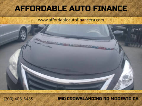 2014 Nissan Altima for sale at Affordable Auto Finance in Modesto CA