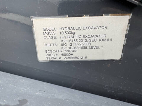 2019 Bobcat E85