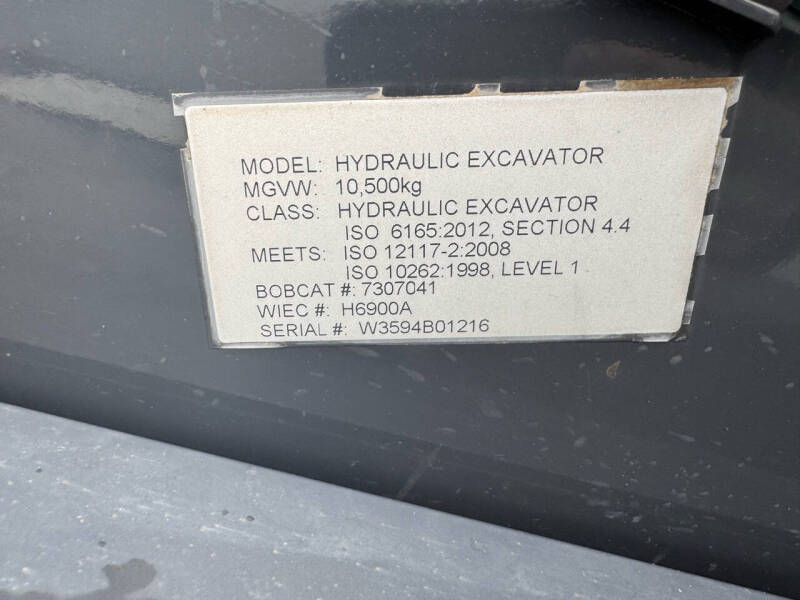2019 Bobcat E85