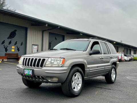 2001 Jeep Grand Cherokee for sale at DASH AUTO SALES LLC in Salem OR