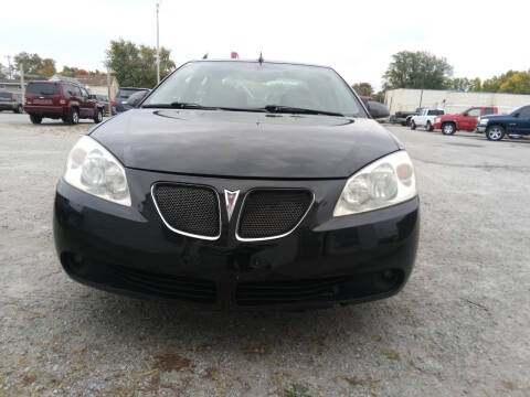 2009 Pontiac G6 for sale at RICK'S AUTO SALES in Logansport IN