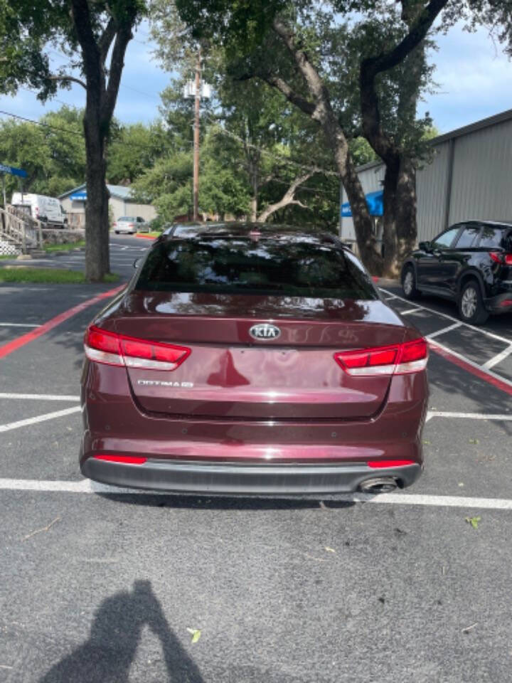 2018 Kia Optima for sale at AUSTIN PREMIER AUTO in Austin, TX