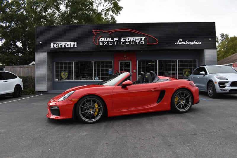 2016 Porsche Boxster for sale at Gulf Coast Exotic Auto in Gulfport MS