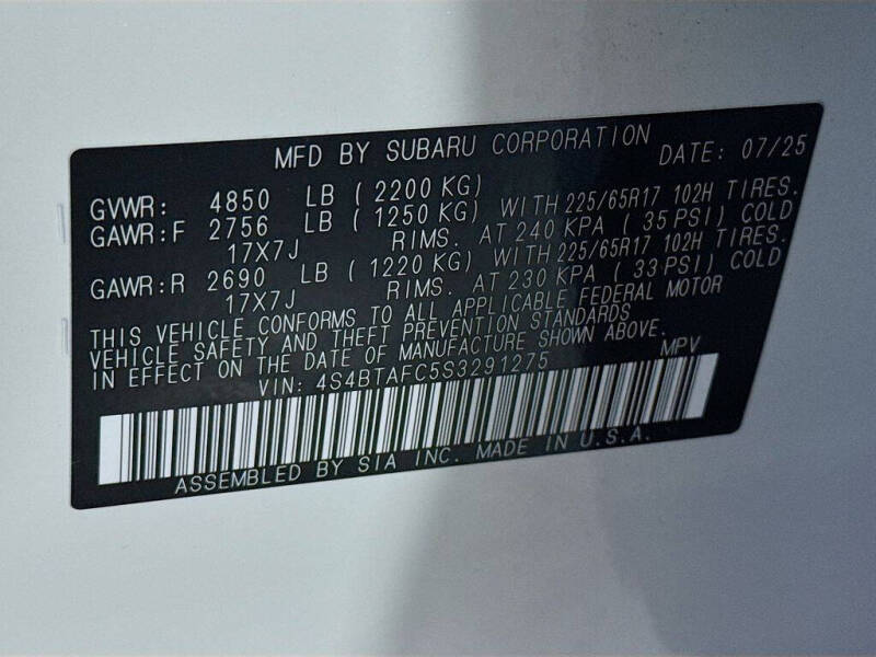 2025 Subaru Outback Premium