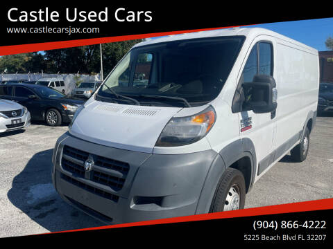2017 RAM ProMaster for sale at Castle Used Cars in Jacksonville FL