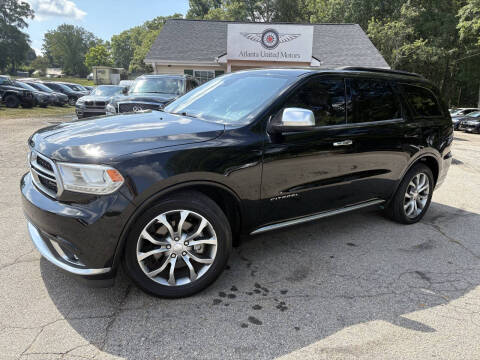 2018 Dodge Durango Citadel Anodized Platinum