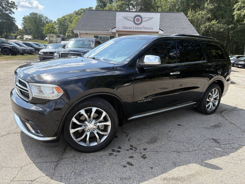 2018 Dodge Durango Citadel Anodized Platinum