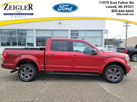 2020 Ford F-150 for sale at Harold Zeigler Ford - Jeff Bishop in Plainwell MI