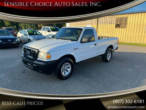2011 Ford Ranger for sale at Sensible Choice Auto Sales, Inc. in Longwood FL