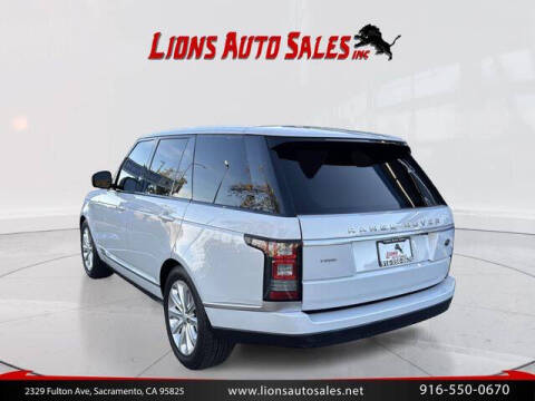 2016 Land Rover Range Rover HSE