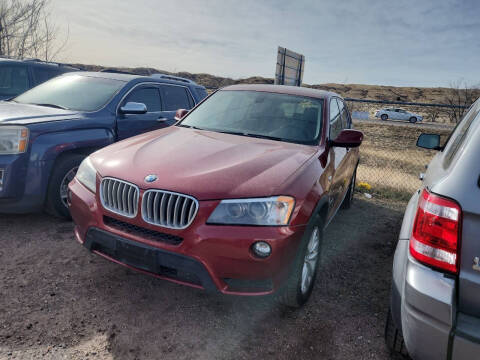 2013 BMW X3 for sale at PYRAMID MOTORS - Fountain Lot in Fountain CO