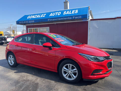 2017 Chevrolet Cruze for sale at Gonzalez Auto Sales in Joliet IL