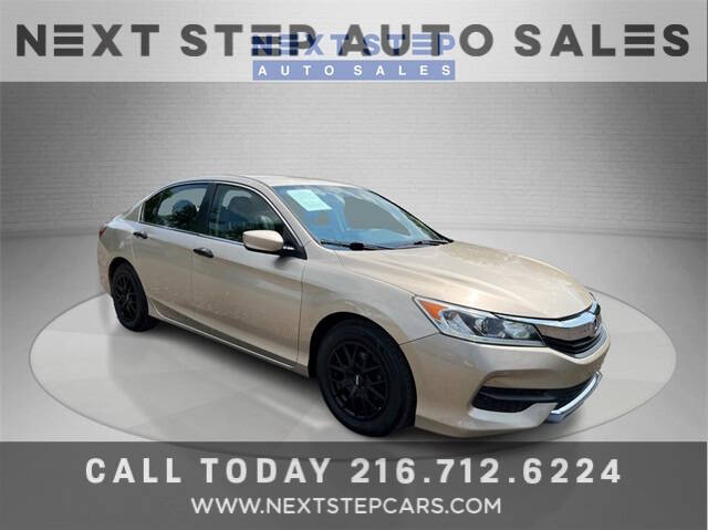 2016 Honda Accord for sale at Next Step Auto Sales LLC in Kirtland, OH