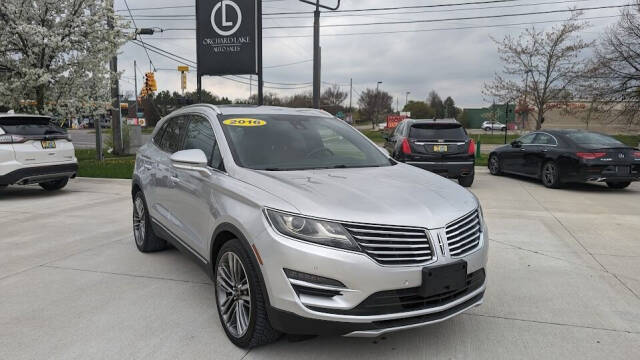 2016 Lincoln MKC for sale at ORCHARD LAKE AUTO SALES INC in Farmington Hills, MI