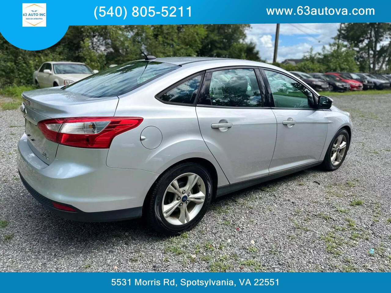 2014 Ford Focus for sale at 63 Auto Inc in Spotsylvania, VA