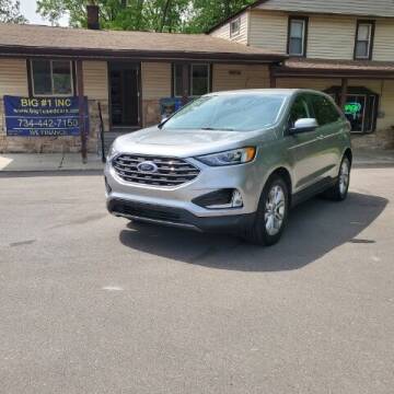 2022 Ford Edge for sale at BIG #1 INC in Brownstown MI