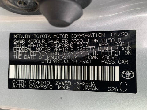 2020 Toyota Prius LE AWD-e