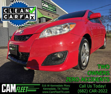 2010 Toyota Matrix for sale at Camfleet in Kennedale TX