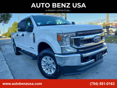 2021 Ford F-250 Super Duty for sale at AUTO BENZ USA in Fort Lauderdale FL