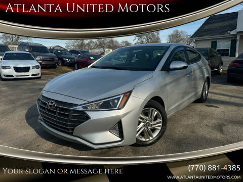 2019 Hyundai Elantra for sale at Atlanta United Motors in Jefferson GA