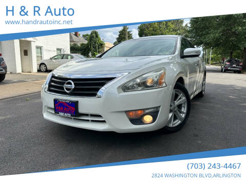 2015 Nissan Altima for sale at H & R Auto in Arlington VA