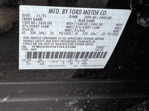 2026 Ford Explorer Platinum