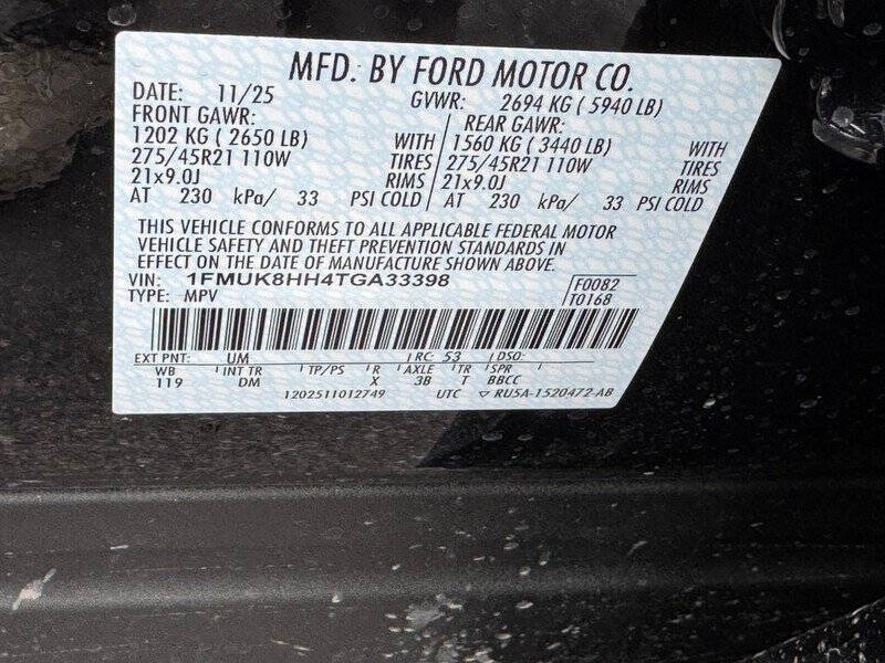 2026 Ford Explorer Platinum