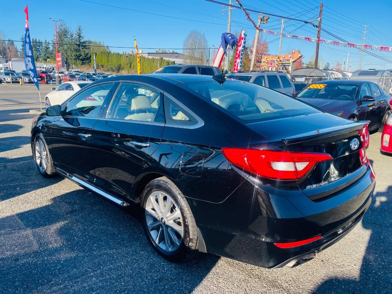 2016 Hyundai SONATA for sale at New Creation Auto Sales in Everett, WA