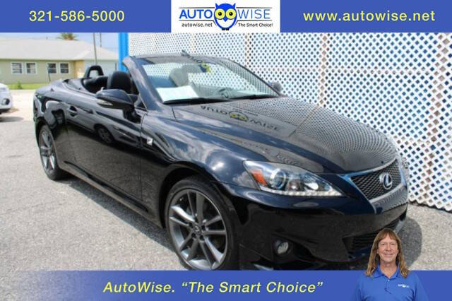 Black 2014 Lexus IS 250C Base Convertible 2dr Convertible 1