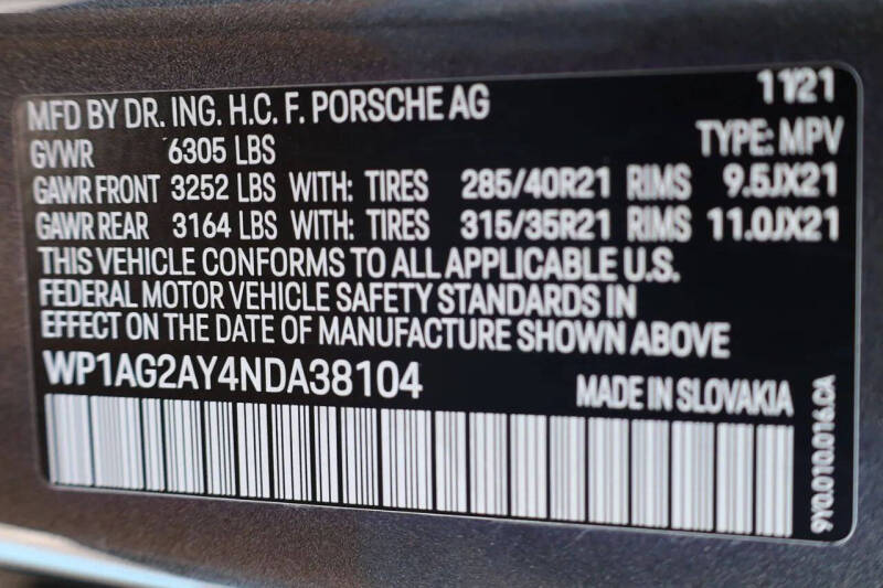 2022 Porsche Cayenne GTS