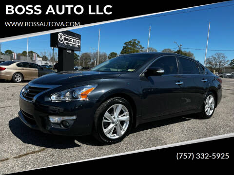 2014 Nissan Altima for sale at BOSS AUTO LLC in Norfolk VA