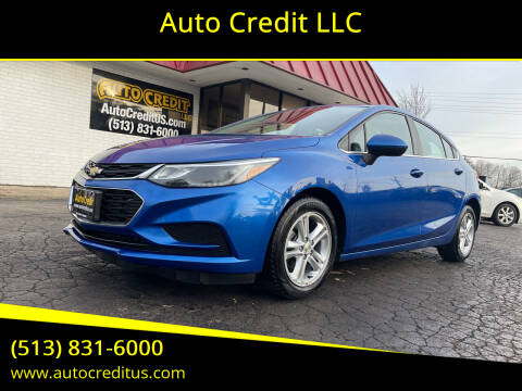 2017 Chevrolet Cruze for sale at Auto Credit LLC in Milford OH