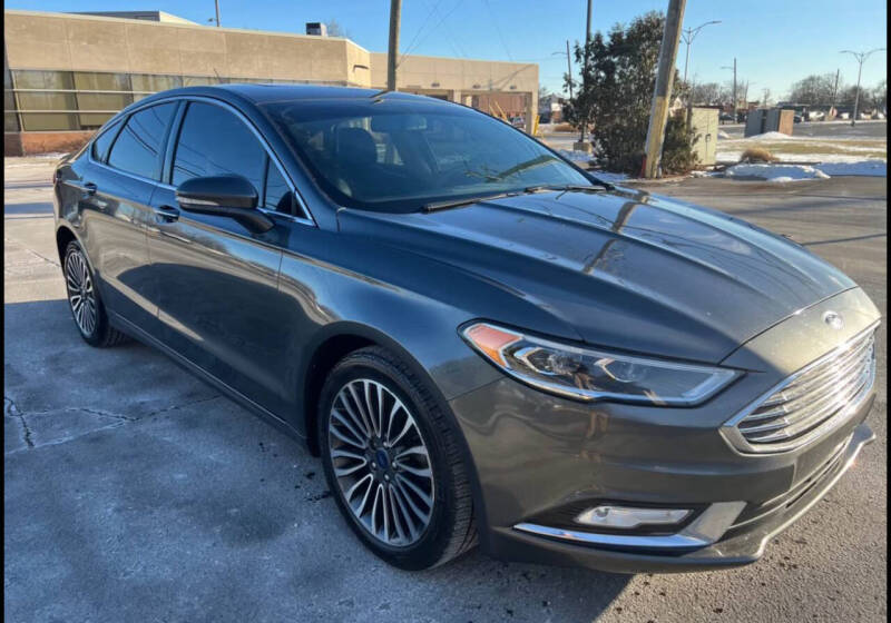 2017 Ford Fusion for sale at METRO CITY AUTO GROUP LLC in Lincoln Park MI