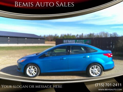 2016 Ford Focus for sale at Bemis Auto Sales in Crivitz WI