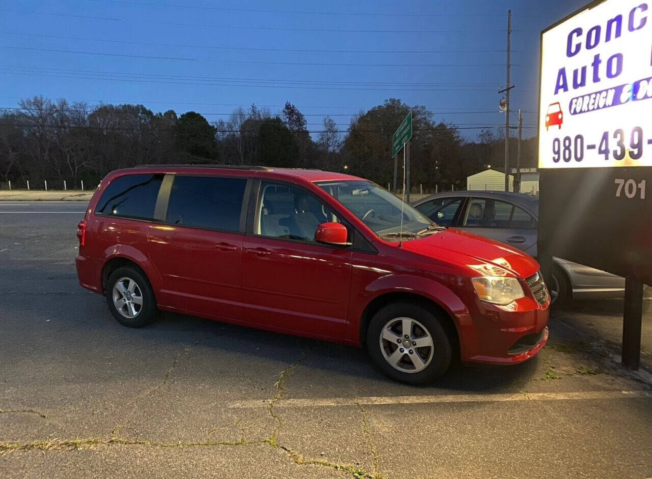 2012 Dodge Grand Caravan for sale at Concord Auto Mall in Concord, NC