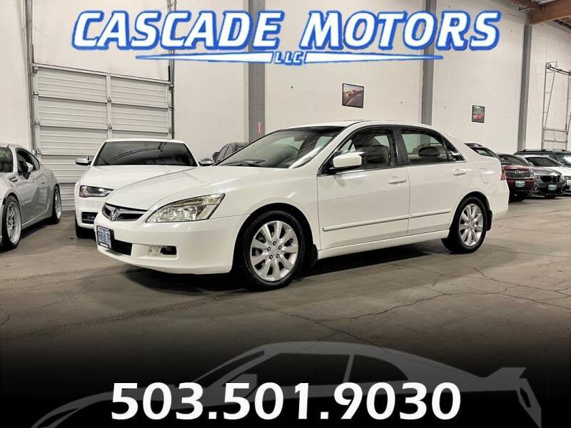2006 Honda Accord for sale at Cascade Motors in Portland OR