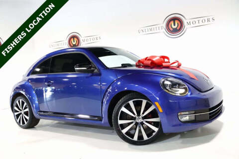 2013 Volkswagen Beetle for sale at Unlimited Motors in Fishers IN