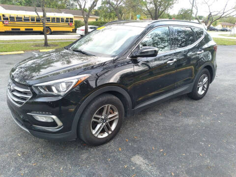 2017 Hyundai Santa Fe Sport for sale at P S AUTO ENTERPRISES INC in Miramar FL