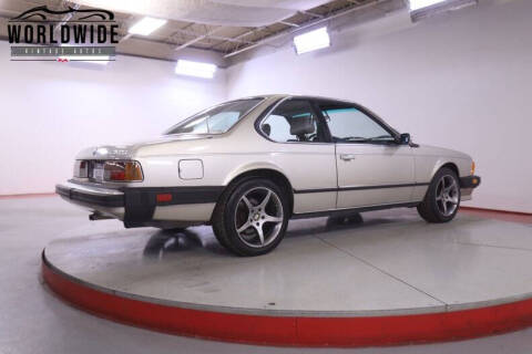 1986 BMW 6 Series 635CSi