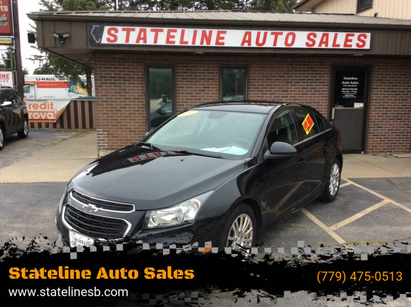 2016 Chevrolet Cruze Limited for sale at Stateline Auto Sales in South Beloit IL
