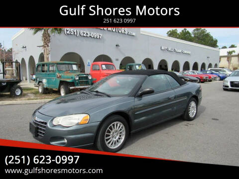 2006 Chrysler Sebring for sale at Gulf Shores Motors in Gulf Shores AL