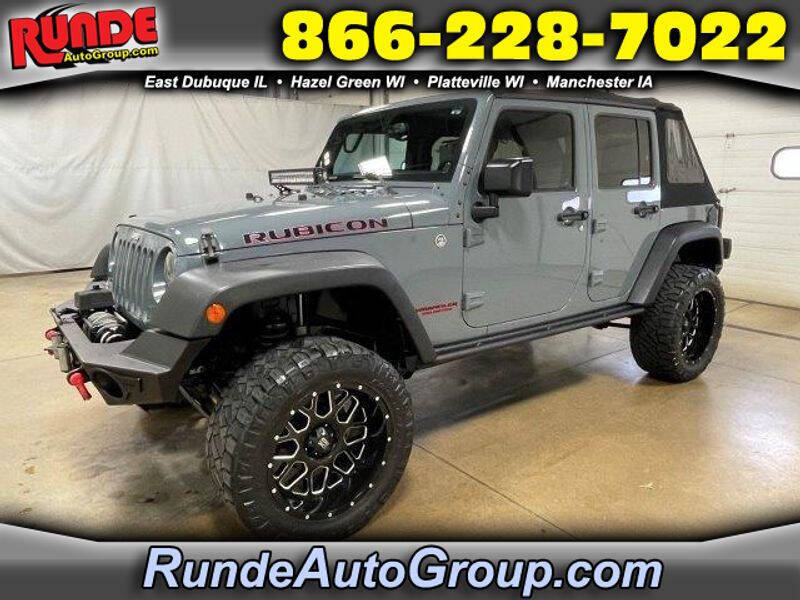 2014 Jeep Wrangler Unlimited for sale at Runde PreDriven in Hazel Green WI