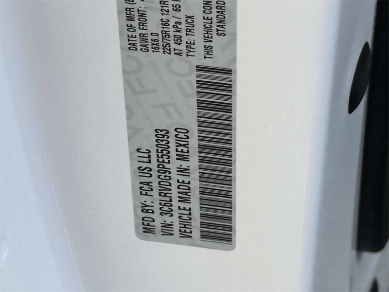 2023 RAM ProMaster 2500 159 WB