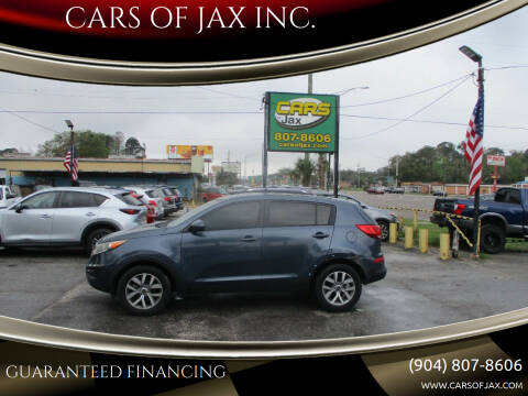 2016 Kia Sportage for sale at CARS OF JAX INC. in Jacksonville FL