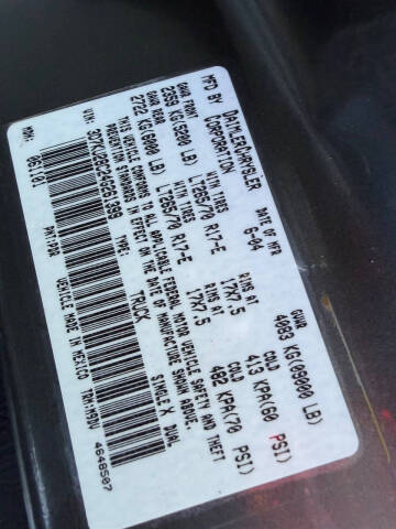 2004 Dodge Ram 2500 SLT