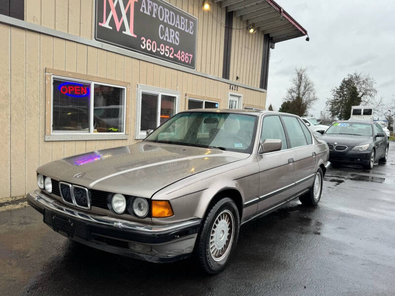 1989 BMW 7 Series for sale at Vancouver Auto Company in Vancouver WA