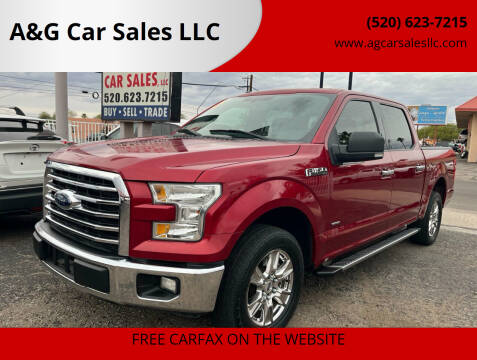 2017 Ford F-150 for sale at A&G Car Sales  LLC in Tucson AZ