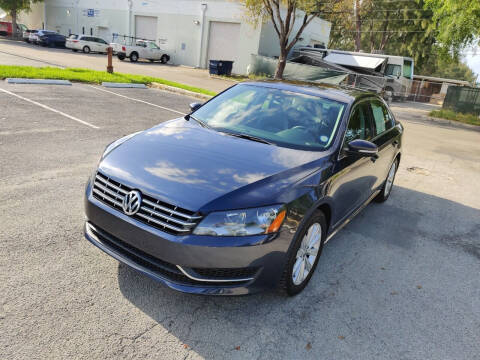 2013 Volkswagen Passat for sale at Best Price Car Dealer in Hallandale Beach FL