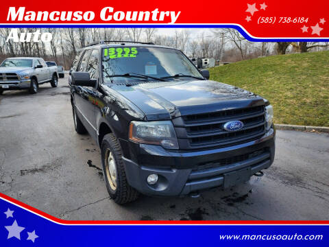 2016 Ford Expedition for sale at Mancuso Country Auto in Batavia NY