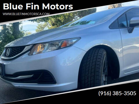 2014 Honda Civic for sale at Blue Fin Motors in Sacramento CA